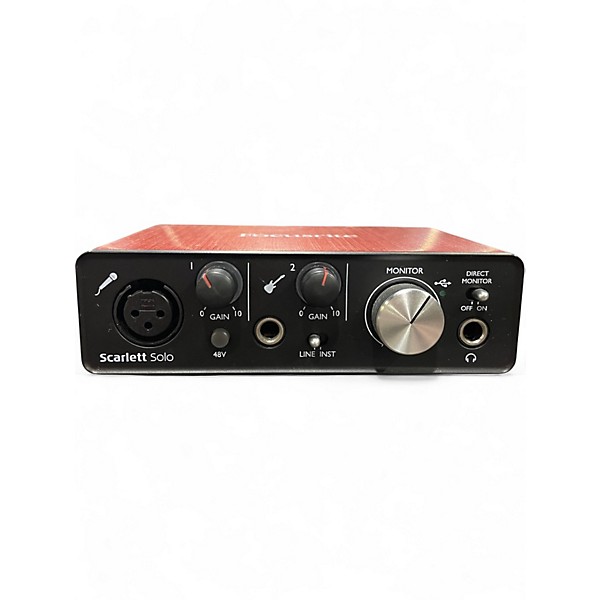 Used Focusrite Scarlett Solo Audio Interface