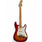 Used Fender Player II Stratocaster Chambered Ash Body Aged Cherry Burst Solid Body Electric Guitar thumbnail