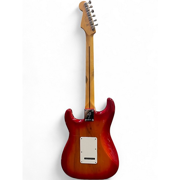 Used Fender Player II Stratocaster Chambered Ash Body Aged Cherry Burst Solid Body Electric Guitar