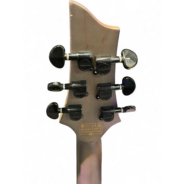 Used Schecter Guitar Research omen elite Blue Solid Body Electric Guitar