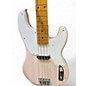 Used Squier Precision Bass Trans Pink Electric Bass Guitar