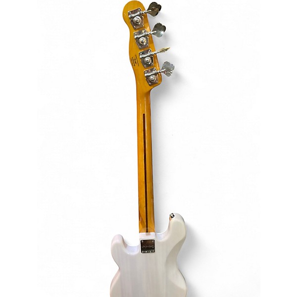 Used Squier Precision Bass Trans Pink Electric Bass Guitar