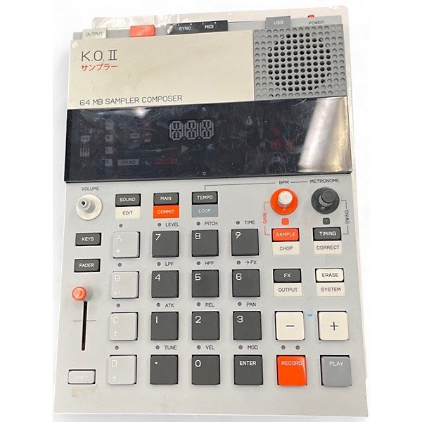 Used teenage engineering EP-133 K.O. II Sound Module
