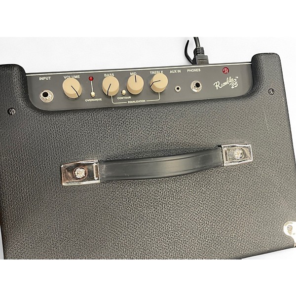 Used Fender Rumble 25 25W 1x8 Bass Combo Amp