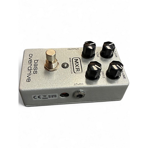 Used MXR BASS OVERDRIVE Bass Effect Pedal