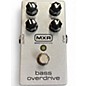 Used MXR BASS OVERDRIVE Bass Effect Pedal