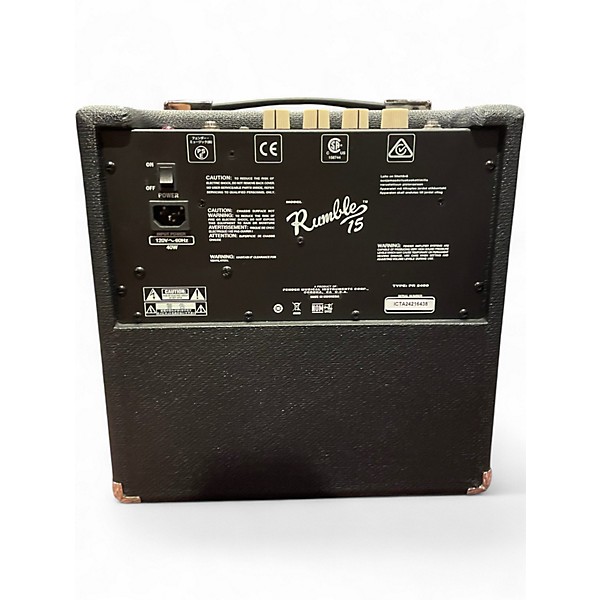 Used Fender Rumble 15 15W 1X8 Bass Combo Amp