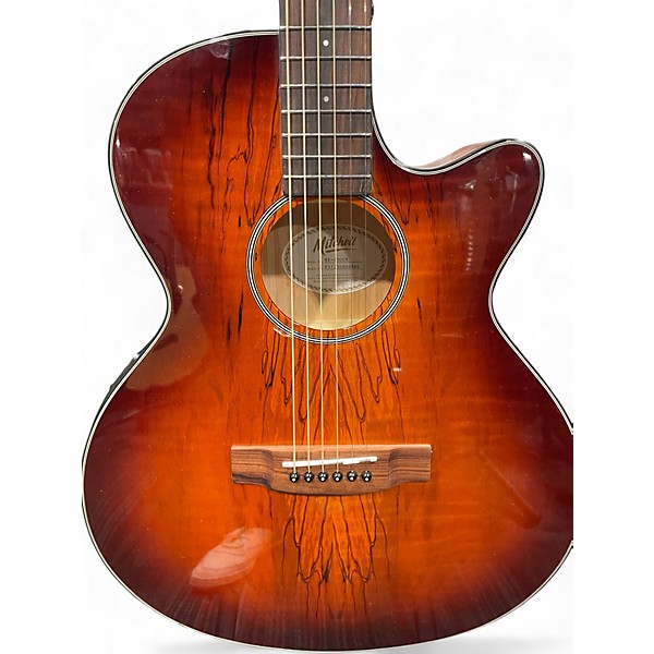 Used Mitchell MX-430SM WHISKEY BURST Acoustic Guitar