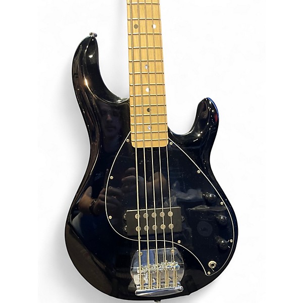 Used Sterling by Music Man Ray5 5 String Black Electric Bass Guitar