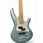 Used Ibanez SRMD200 Ice Blue Metallic Electric Bass Guitar