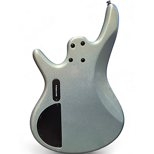 Used Ibanez SRMD200 Ice Blue Metallic Electric Bass Guitar