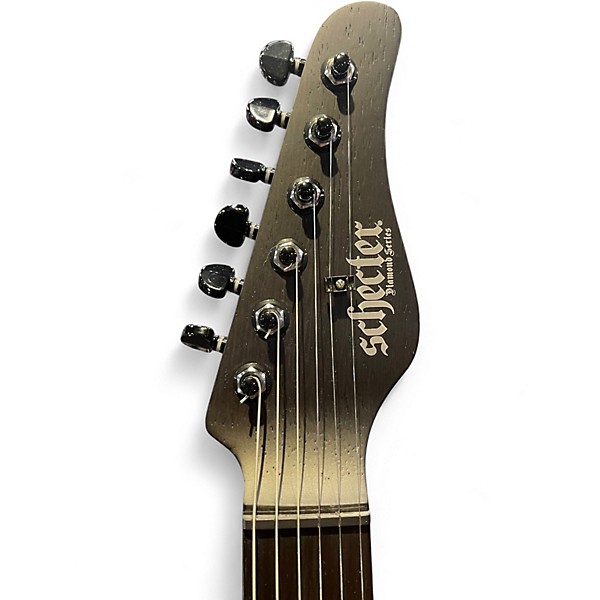 Used Schecter Guitar Research Sun Valley Super Shredder Exotic HT Ziricote Natural Satin Solid Body Electric Guitar