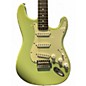Used Burly S Style Surf Green and White Relic Surf Green Solid Body Electric Guitar