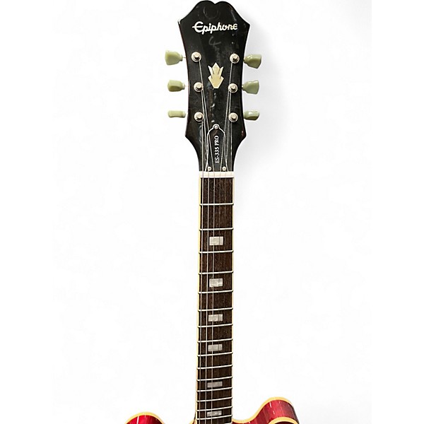 Used Epiphone ES335 Pro Cherry Hollow Body Electric Guitar