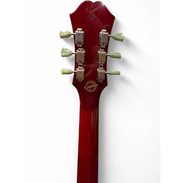 Used Epiphone ES335 Pro Cherry Hollow Body Electric Guitar