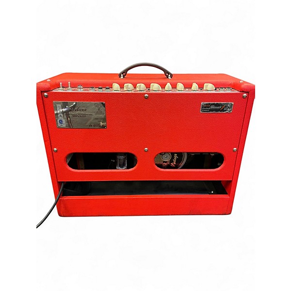 Used Fender Hot Rod Deluxe Texas Red 40W Tube Guitar Combo Amp
