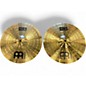 Used MEINL 14in HCS Hi Hat Pair Cymbal thumbnail