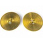 Used MEINL 14in HCS Hi Hat Pair Cymbal