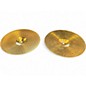 Used MEINL 14in HCS Hi Hat Pair Cymbal