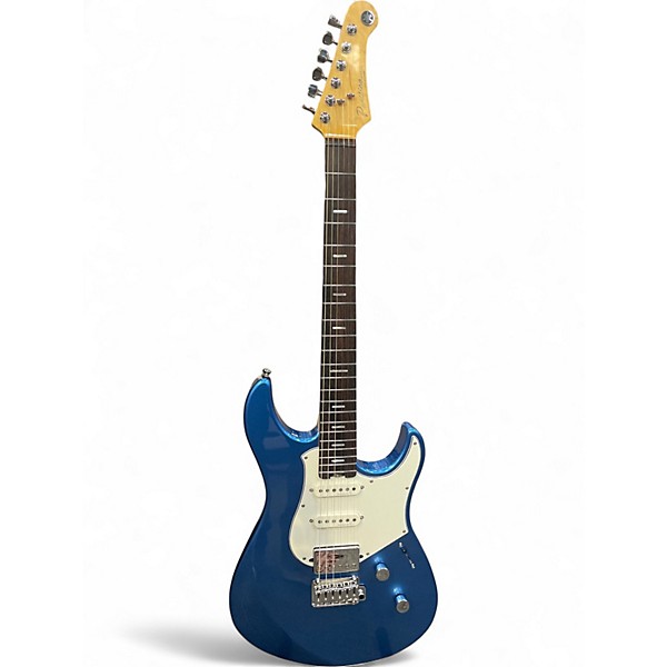 Used Yamaha Pacifica PROFESSIONAL SPARKLE BLUE Solid Body Electric Guitar