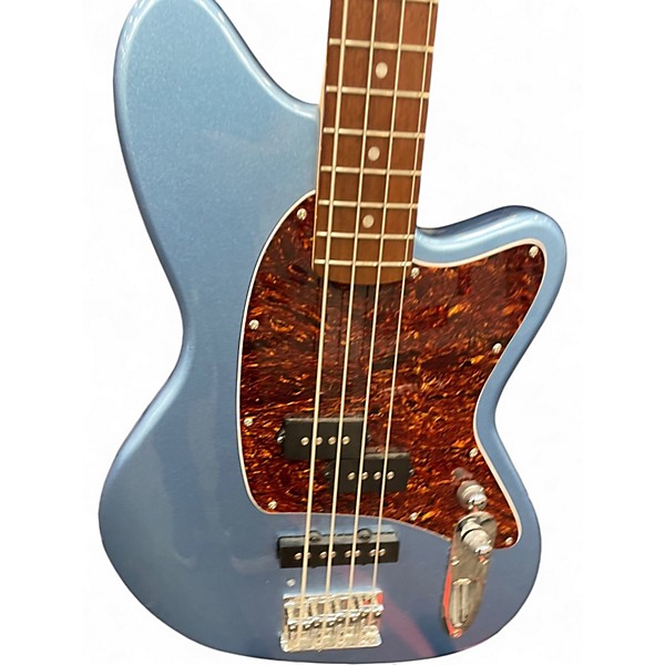 Used Ibanez TMB100 Soda Blue Electric Bass Guitar