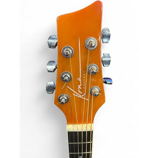 Used Kona K394D Natural Acoustic Guitar