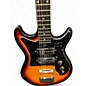 Used Harmony H802 Sunburst Solid Body Electric Guitar