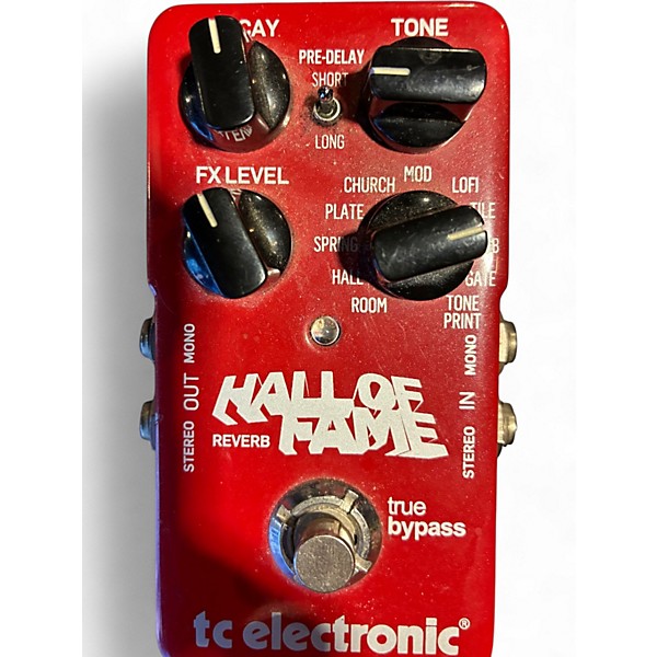 Used TC Electronic Hall Of Fame Reverb Effect Pedal