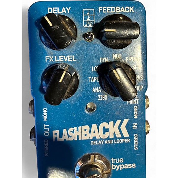 Used TC Electronic Flashback Delay And Looper Effect Pedal