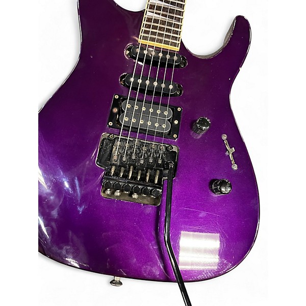 Vintage 1996 Jackson DK2 Dinky Metallic Purple Solid Body Electric Guitar
