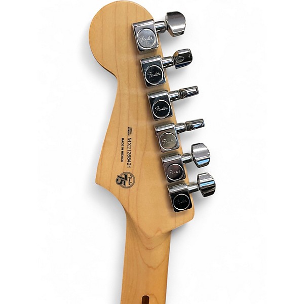 Used Fender Player Stratocaster Silver Solid Body Electric Guitar