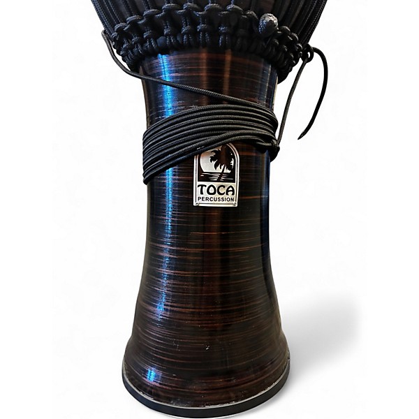 Used Toca SPUN COPPER TPDJHSR12 Djembe