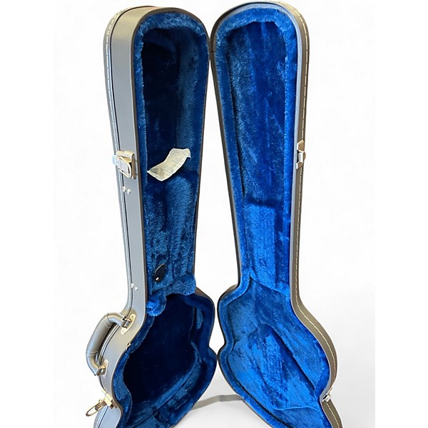 Used 2023 Epiphone 150TH Anniversary Crestwood Custom Orange Solid Body Electri Orange Solid Body Electric Guitar