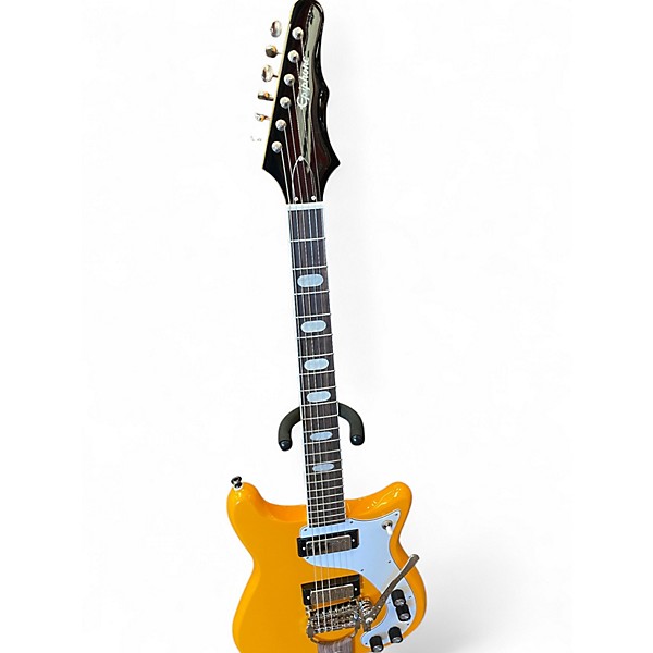 Used 2023 Epiphone 150TH Anniversary Crestwood Custom Orange Solid Body Electri Orange Solid Body Electric Guitar