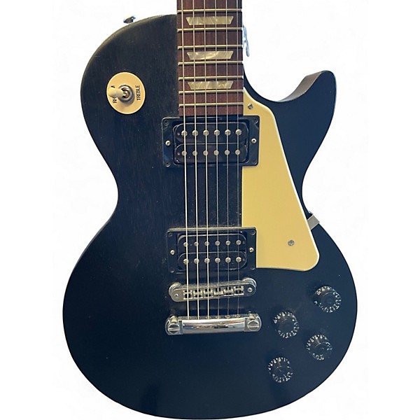 Used Gibson Les Paul Studio Black Solid Body Electric Guitar