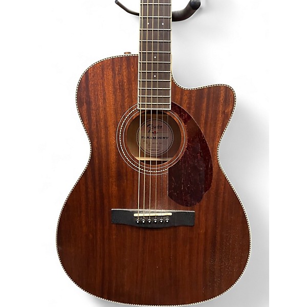 Used Fender PM-3C Natural Acoustic Guitar