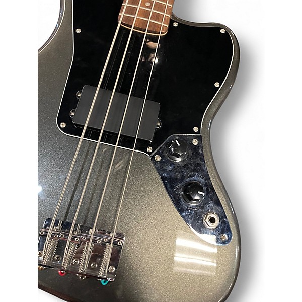 Used Squier Affinity Series Jaguar Bass Charcoal Electric Bass Guitar