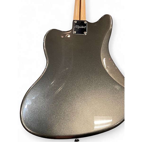 Used Squier Affinity Series Jaguar Bass Charcoal Electric Bass Guitar