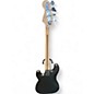 Used Fender squier standard  precision bass gun metal grey Electric Bass Guitar