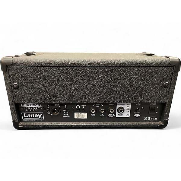 Used Laney Ironheart Foundry Dual Top Solid State Guitar Amp Head