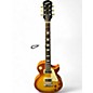 Used 2002 Epiphone Les Paul Standard Honey Burst Solid Body Electric Guitar thumbnail