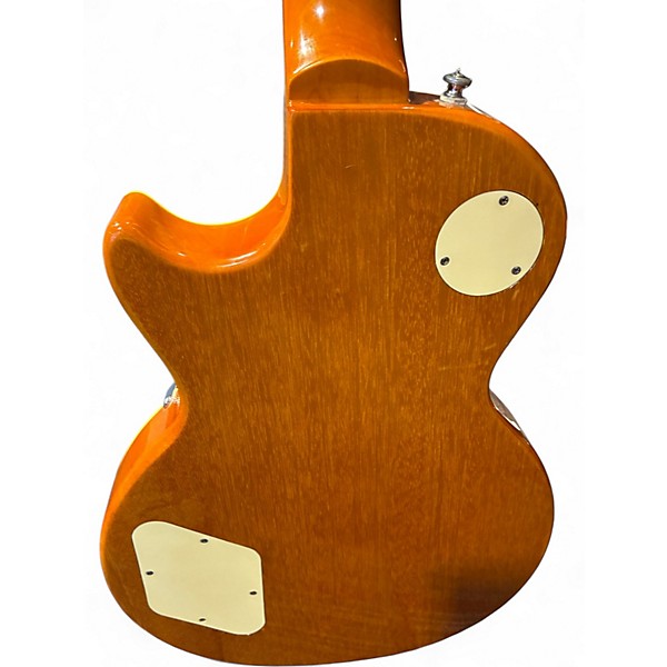 Used 2002 Epiphone Les Paul Standard Honey Burst Solid Body Electric Guitar