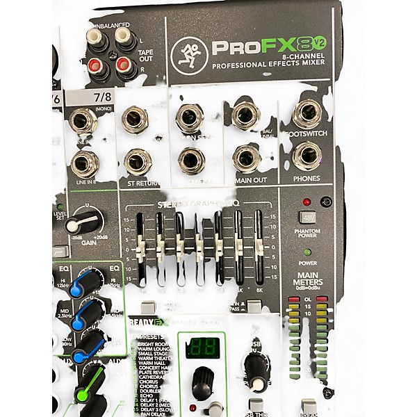 Used Mackie profx8v2 Unpowered Mixer