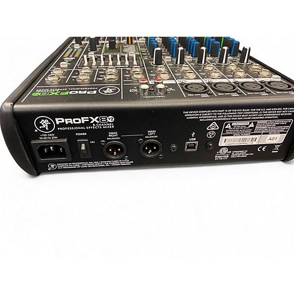 Used Mackie profx8v2 Unpowered Mixer
