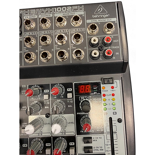 Used Behringer Xenyx 1002FX Unpowered Mixer