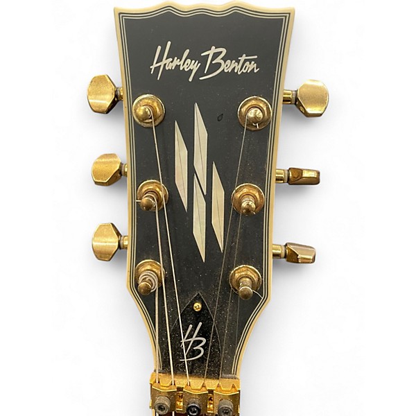 Used Harley Benson SC-Custom lll BLACK Solid Body Electric Guitar