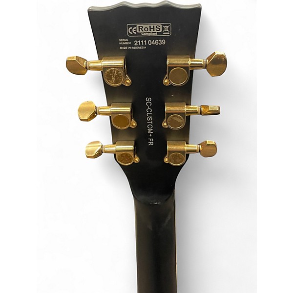 Used Harley Benson SC-Custom lll BLACK Solid Body Electric Guitar