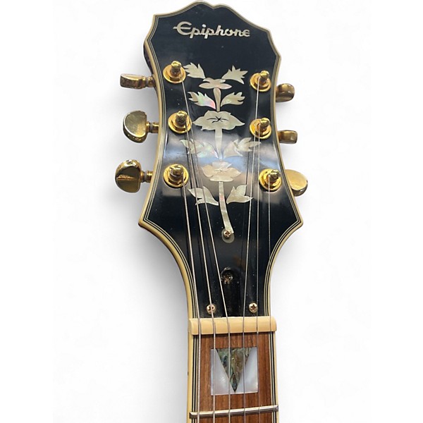 Used Epiphone Sheraton II Pro Wine Red Hollow Body Electric Guitar