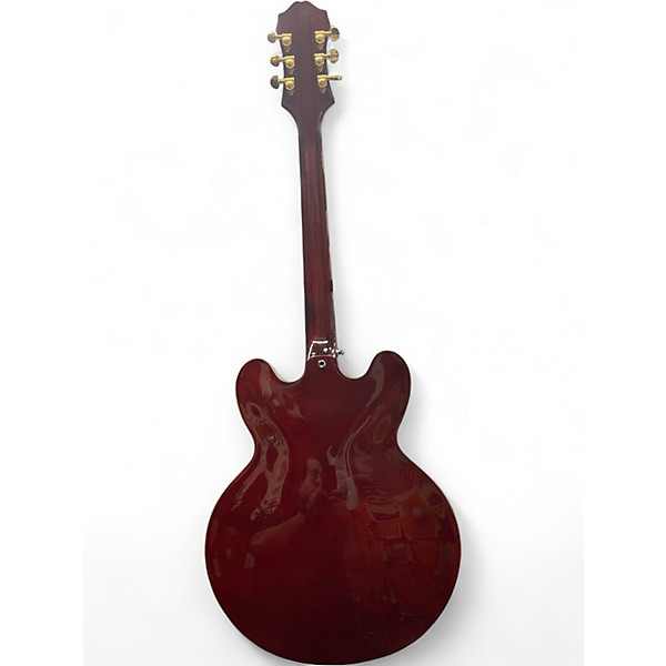 Used Epiphone Sheraton II Pro Wine Red Hollow Body Electric Guitar