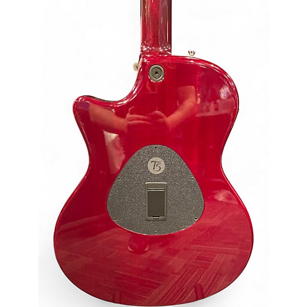 Used Taylor T5-S1 Standard Maple Red Edgeburst Hollow Body Electric Guitar